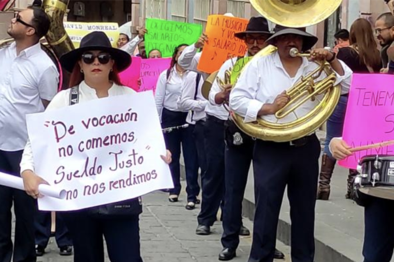 RESPETO A MÚSICOS DE ZACATECAS